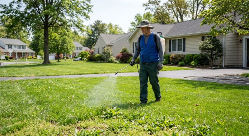 Lawn Weed Treatment in Rockwall, TX