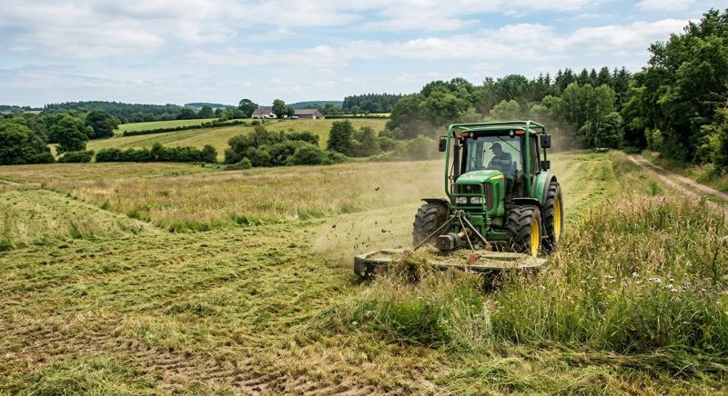 Tractor Mowing in Waldorf, MD