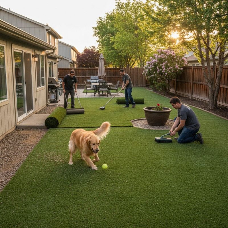 Benefits Of Residential Pet Turf Installation For Dog Owners