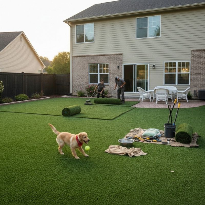 Benefits Of Residential Pet Turf Installation For Dog Owners