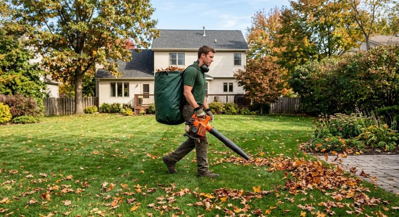 Fall Lawn Cleanup Service in Ventura County, CA