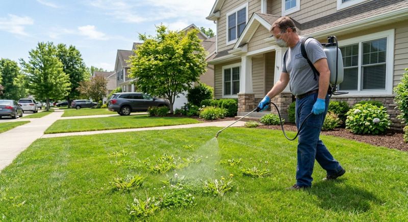 Lawn Herbicide Treatment in Ventura County, CA
