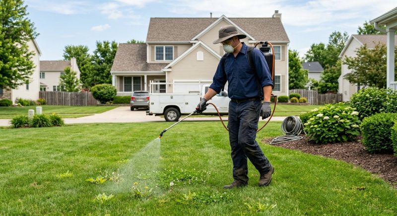 Lawn Weed Treatment in Rockwall, TX