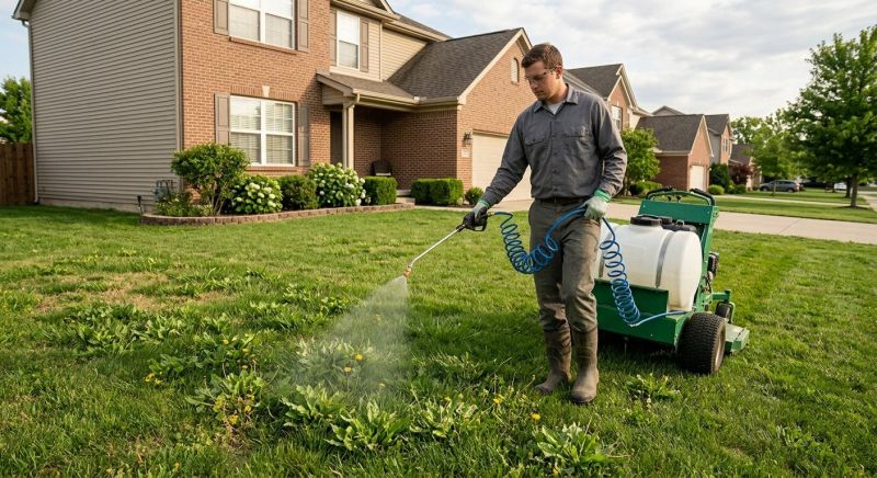 Lawn Weed Treatment in Rockwall, TX