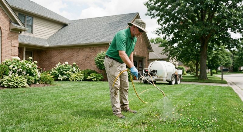 Lawn Weed Treatment in Rockwall, TX