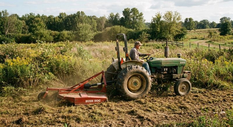 Lot Bush Hogging in Calvert County, MD