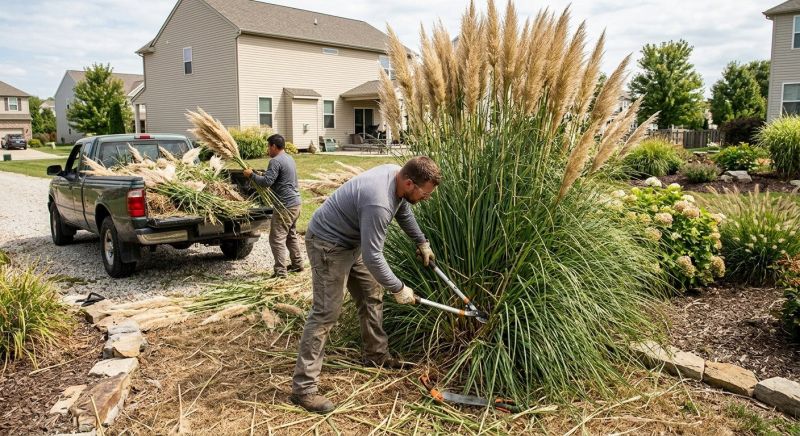 Pampas Grass Control in Rockwall, TX