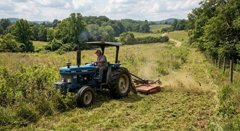 Pasture Bush Hogging in Calvert County, MD